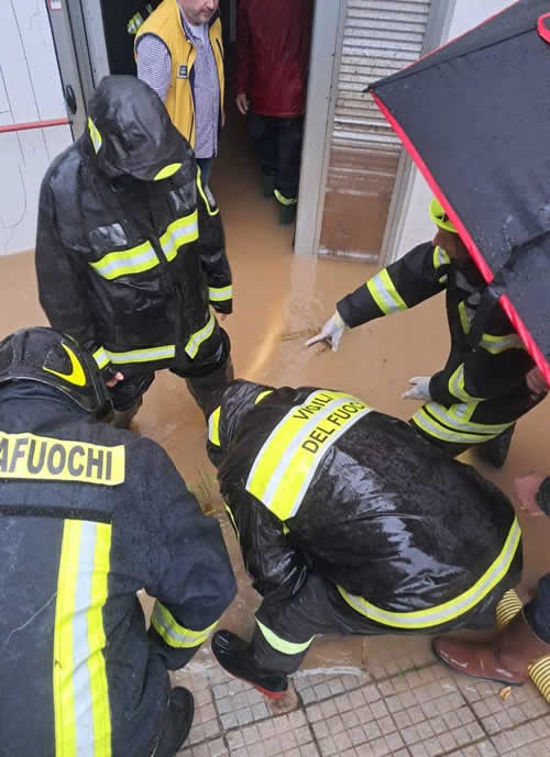 Pulizia acqua con motopompe
