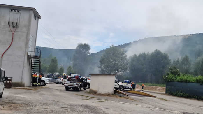 Esercitazione antincendio boschivo