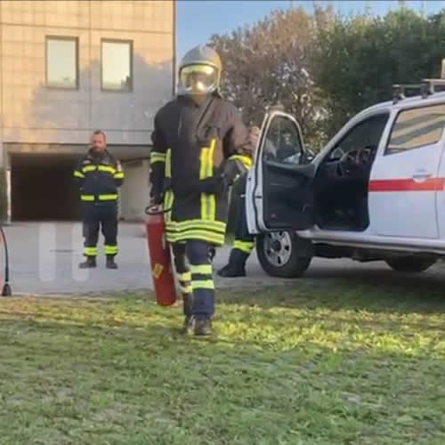 Esercitazione antincendio Guardie ai Fuochi