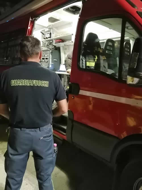 Volontario associazione Guardie ai Fuochi
